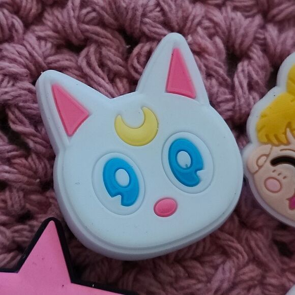 Sailor Moon 5 PC Croc Charm Jibitz Set - Picture 5 of 7